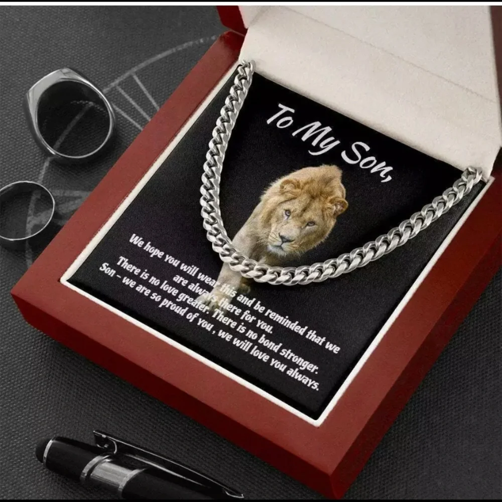 Son Cuban Link Gift - Picture 3 of 6